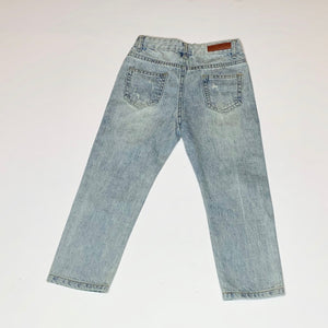 Trashed Dad Jeans - Skunk