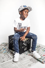 Load image into Gallery viewer, Fine Finish Jeans - Skunk
