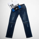 Load image into Gallery viewer, Fine Finish Jeans - Skunk
