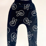 Load image into Gallery viewer, Peace, Love, and Cool! Jogger Pants - Skunk
